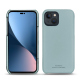 Funda de piel Apple iPhone 14 Plus - Bleu Ciel PU ( Pantone #abcae9 )