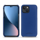 Apple iPhone 14 Plus leather cover - Bleu Océan PU ( Pantone #003da5 )