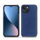 Lederschutzhülle Apple iPhone 14 Plus - Bleu frisson ( Pantone #29588c ) 