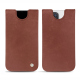 Apple iPhone 14 Pro leather pouch - Passion vintage ( Pantone #591d16 ) 