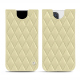 Funda de piel Apple iPhone 14 Pro - Beige - Couture ( Nappa - Pantone #ceb888 ) 