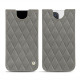 Custodia in pelle Apple iPhone 14 Pro - Acier vintage - Couture
