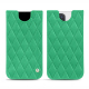 Capa em pele Apple iPhone 14 Pro - Menthe vintage - Couture