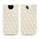 Funda de piel Apple iPhone 14 Pro - Blanc escumo - Couture