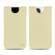 Capa em pele Apple iPhone 14 Pro Max - Beige ( Nappa - Pantone #ceb888 ) 