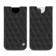 Custodia in pelle Apple iPhone 14 Pro Max - Noir - Couture ( Nappa - Black ) 