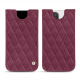 Funda de piel Apple iPhone 14 Pro Max - Prune vintage - Couture