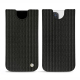 Funda de piel Apple iPhone 14 Pro Max - Abaca nero