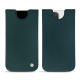 Apple iPhone 14 Pro Max leather pouch - Bleu Veggie