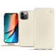 Housse cuir Apple iPhone 14 Pro - Blanc - Nappa - White
