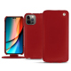 Custodia in pelle Apple iPhone 14 Pro - Rouge ( Nappa - Pantone #d50032 ) 
