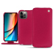 Capa em pele Apple iPhone 14 Pro - Rose fluo ( Pantone 806C )