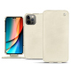 Custodia in pelle Apple iPhone 14 Pro - Blanc escumo