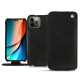 Funda de piel Apple iPhone 14 Pro - Negre poudro