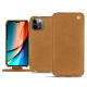 Funda de piel Apple iPhone 14 Pro - Castan esparciate