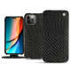 レザーケース Apple iPhone 14 Pro - Serpent nero 