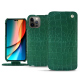レザーケース Apple iPhone 14 Pro - Crocodile pino