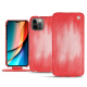 Apple iPhone 14 Pro leather case - Rose Patine