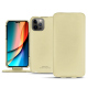 レザーケース Apple iPhone 14 Pro - Beige PU