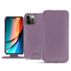 Housse cuir Apple iPhone 14 Pro - Lilas PU