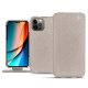 Lederschutzhülle Apple iPhone 14 Pro - Taupe innocent