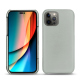 Apple iPhone 14 Pro leather cover - Gris ( Nappa - Pantone #c1c6c8 ) 