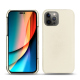 Capa em pele Apple iPhone 14 Pro - Blanc - Nappa - White