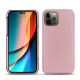 Custodia in pelle Apple iPhone 14 Pro - Rose ( Nappa - Pantone #efbae1 ) 