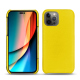 Funda de piel Apple iPhone 14 Pro - Jaune fluo ( Pantone 809C )