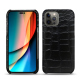 가죽 커버 Apple iPhone 14 Pro - Crocodile nero