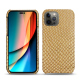 Lederschutzhülle Apple iPhone 14 Pro - Serpent sabbia