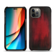 Capa em pele Apple iPhone 14 Pro - Rouge Patine