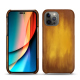 Lederschutzhülle Apple iPhone 14 Pro - Doré Patine