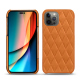 Funda de piel Apple iPhone 14 Pro - Mandarine vintage - Couture
