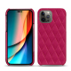 Funda de piel Apple iPhone 14 Pro - Rose fluo - Couture ( Pantone 806C )