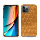 Apple iPhone 14 Pro leather cover - Or Maïa - Couture