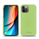 Lederschutzhülle Apple iPhone 14 Pro - Vert olive PU