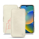 Capa em pele Apple iPhone 14 - Blanc escumo