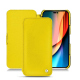 Custodia in pelle Apple iPhone 14 Pro - Jaune fluo ( Pantone 809C )