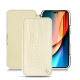 Custodia in pelle Apple iPhone 14 Pro - Crocodile milk