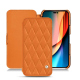 硬质真皮保护套 Apple iPhone 14 Pro - Orange - Couture ( Nappa - Pantone #ff9351 ) 
