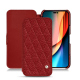 Capa em pele Apple iPhone 14 Pro - Tomate - Couture ( Pantone #a61715 )