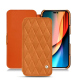 Apple iPhone 14 Pro leather case - Mandarine vintage - Couture