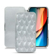 Funda de piel Apple iPhone 14 Pro - Platinium - Couture