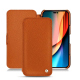 Apple iPhone 14 Pro leather case - Orange vibrant