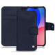 Apple iPhone 14 Pro Max leather case - Cobalt ( Pantone #2b253f ) 