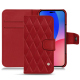 Funda de piel Apple iPhone 14 Pro Max - Rouge - Couture ( Nappa - Pantone #d50032 ) 