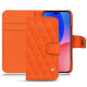 Custodia in pelle Apple iPhone 14 Pro Max - Orange fluo - Couture ( Pantone #ff5406 ) 