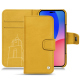 Custodia in pelle Apple iPhone 14 Pro Max - Jaune soulèu ( Pantone #F3B934 )