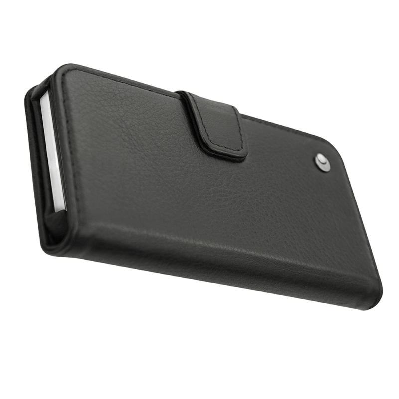 Noreve Apple iPhone 14 Pro Max Leather Case - Ambition Ebène